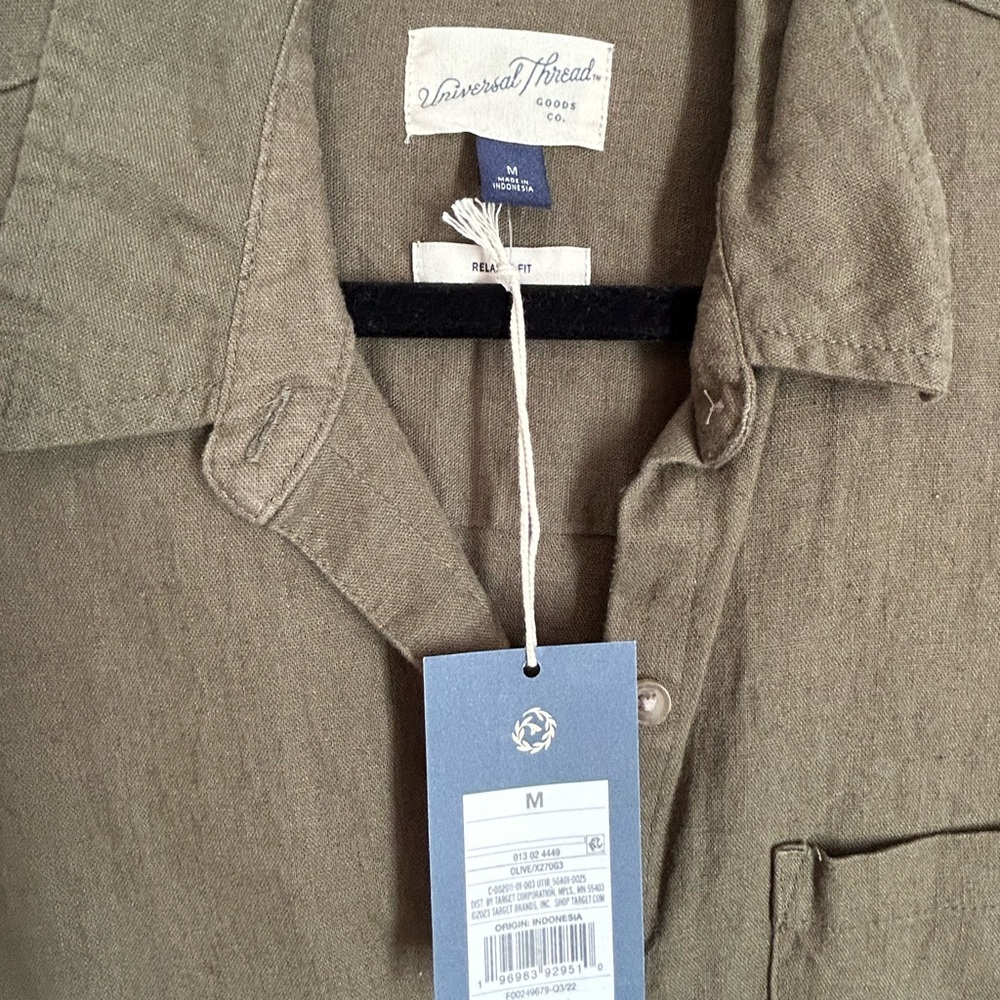 Universal thread button down - Picture 2 of 3